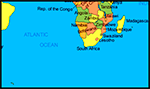 Imagem parte do mapa mundi