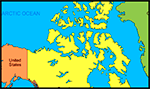 Imagem parte do mapa mundi